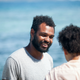 Dillard on location in Fiji.